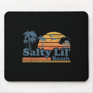 Tapis De Souris Plage salée Lil drôle de vacances d'été vintage su