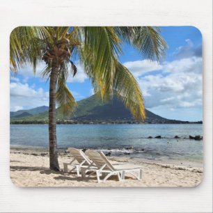 Tapis De Souris Plage tropicale