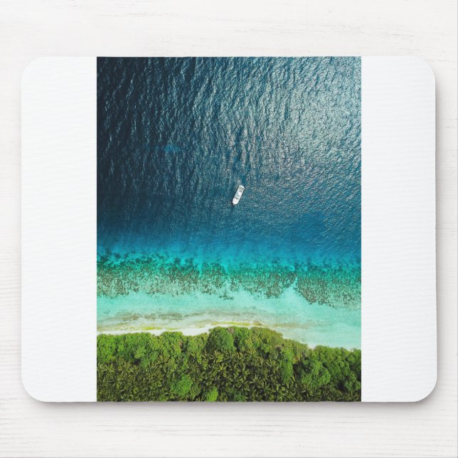 Tapis De Souris Plage tropicale (Devant)