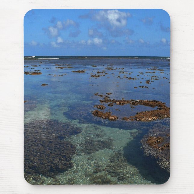 Tapis De Souris Plages hawaïennes Mousepad (Devant)