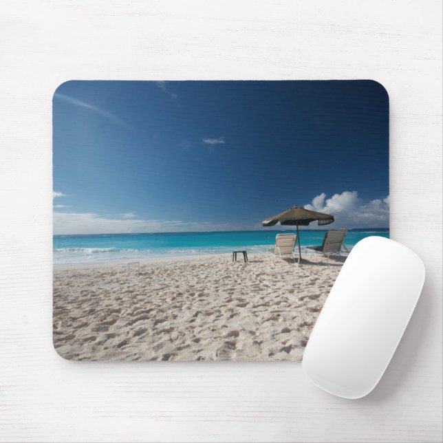 Tapis De Souris Plages tropicales | Sandy Beach, Anguilla (Avec souris)
