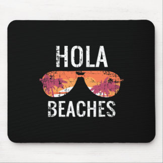 Tapis De Souris Plages vintages de Hola Sungels Été Bea