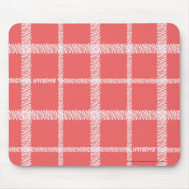 Tapis De Souris Plaid LtPink (Devant)