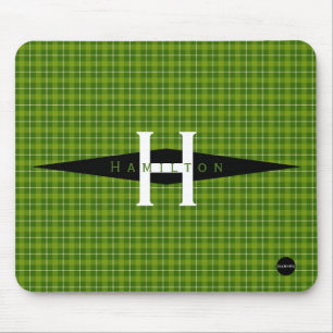 Tapis De Souris Plaid Mousepad - HAMbyWG - Vert
