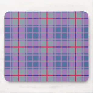Tapis De Souris Plaids violets
