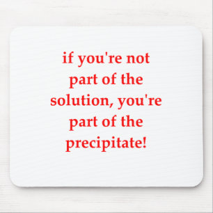 Tapis De Souris plaisanterie de chimie