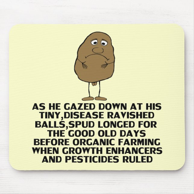 Tapis De Souris Plaisanterie hilare (Devant)