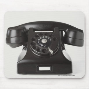 Tapis De Souris Plan rapproché d'un téléphone rotatoire