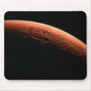 TAPIS DE SOURIS PLANÈTE DE MARS DANS L'UNIVERS, MARS MOUSEPAD