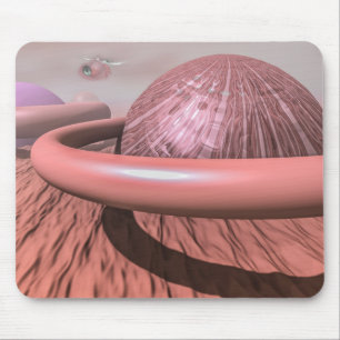 Tapis De Souris Planète Mars. Patrouille