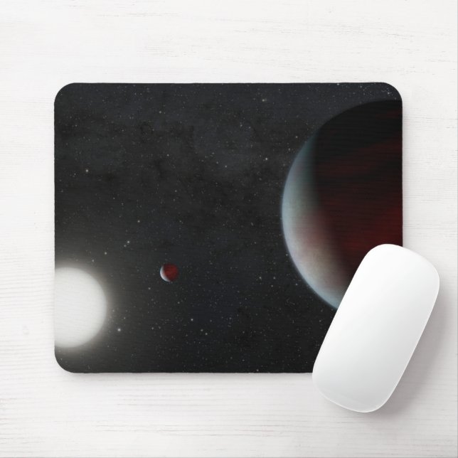 Tapis De Souris Planètes Orbitant L'Étoile Solaire Epic 249731291 (Avec souris)