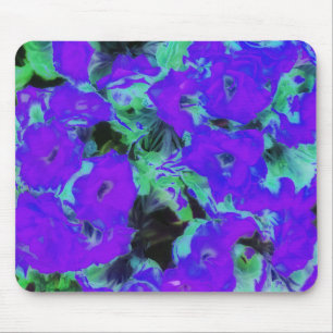 Tapis De Souris Plante de Kalanchoe violet lumineux