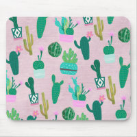 Plantes de cactus cactées sud-ouest rustique rose