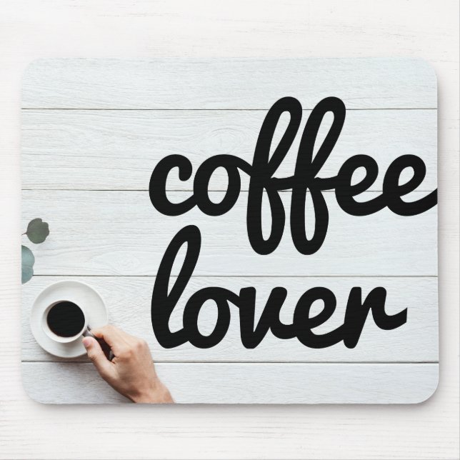 Tapis De Souris Plaque de la souris Lover Café (Devant)