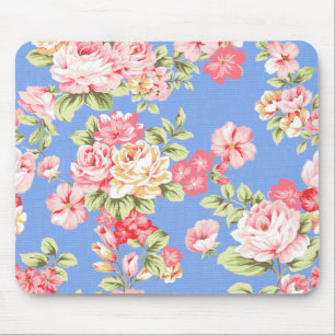Tapis De Souris Plaque de souris à fleurs florales