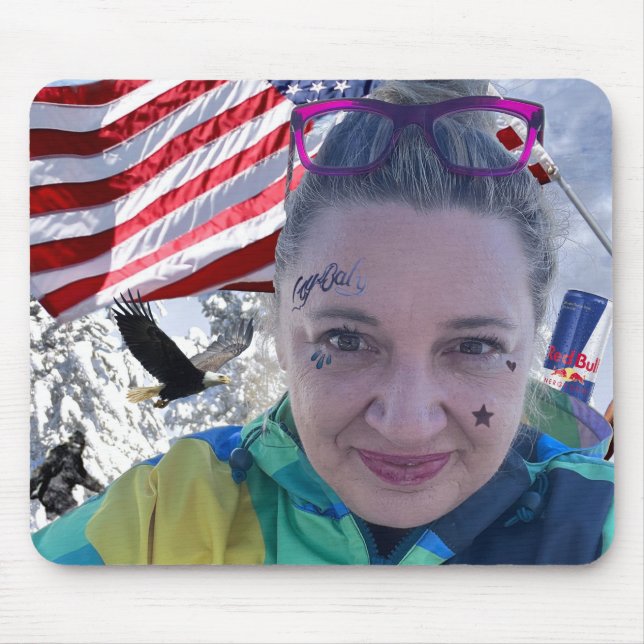 Tapis De Souris Plaque de souris Ameri-Kate (Devant)