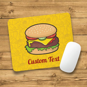 Tapis De Souris Plaque de souris Cheeseburger