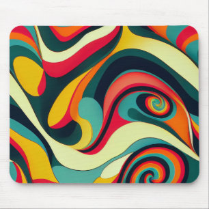 Tapis De Souris Plaque de souris colorée et amusante