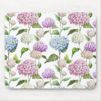 Tapis De Souris Plaque de souris colorée Hydrangea