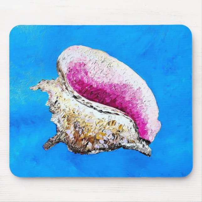 Tapis De Souris Plaque de souris Coquille de cône (Devant)