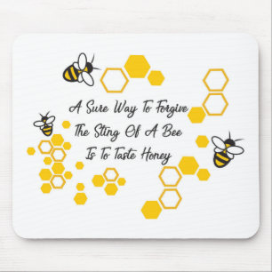 Tapis De Souris Plaque de souris d'abeilles