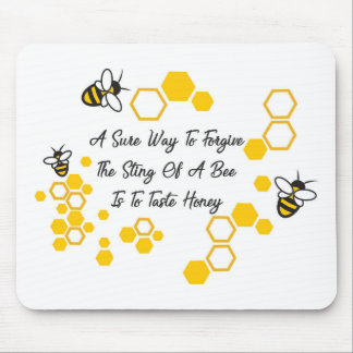 Tapis De Souris Plaque de souris d'abeilles