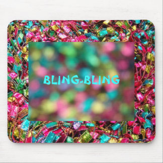 Tapis De Souris Plaque de souris déco "BLING-BLING"