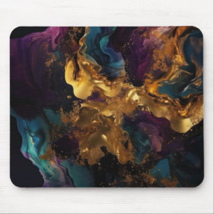 Tapis De Souris Plaque de souris en marbre liquide