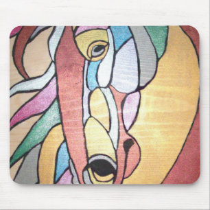 Tapis De Souris Plaque métallique pour souris à cheval