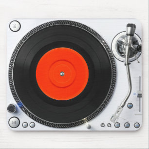 Tapis De Souris Plaque tournante Mousepad du DJ