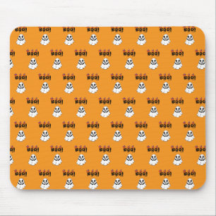 Tapis De Souris Plaquettes de souris Boo Funy pour un jour d'hallo
