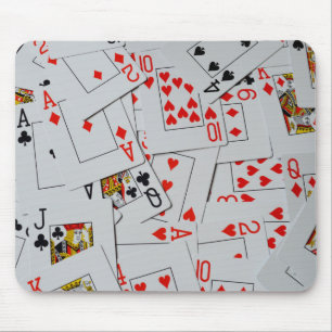 Tapis De Souris Plateau De Scatter Jouer Cartes Motif,