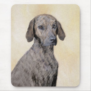 Tapis De Souris Plott Peinture - Cute Original Chien Art