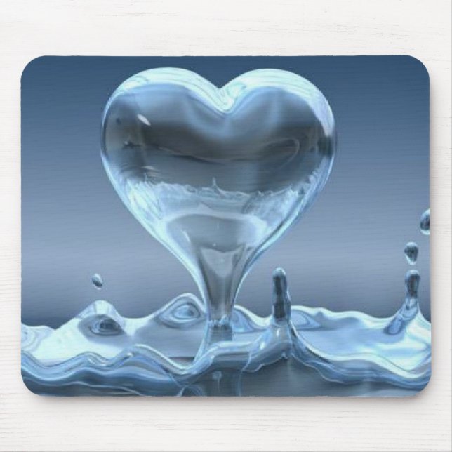Tapis De Souris Pluie affectueuse (Devant)