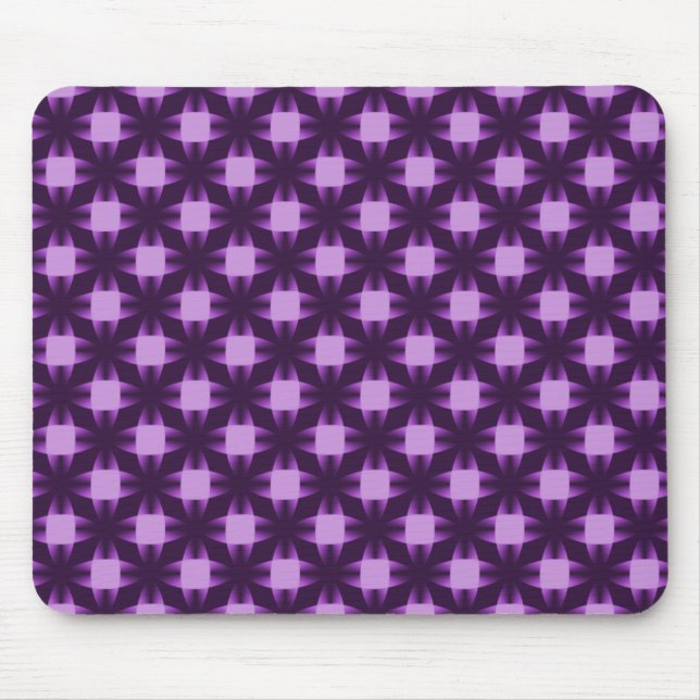 Tapis De Souris Plum Purple Disques audacieux Mousepad (Devant)