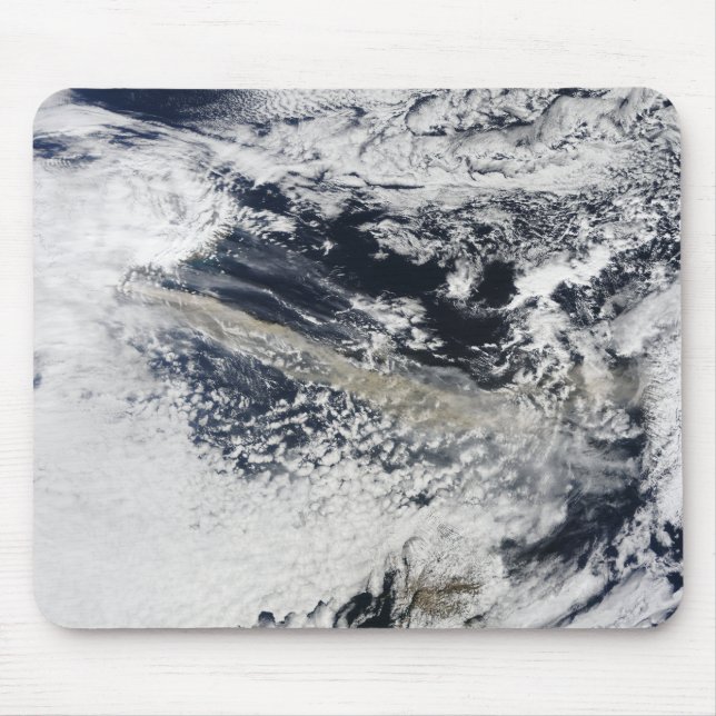 Tapis De Souris Plume de cendres du volcan Eyjafjallajokull (Devant)