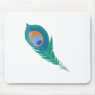 Tapis De Souris Plume de paon
