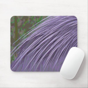 Tapis De Souris Plumes Bleu Lavande