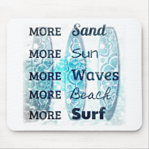 Tapis De Souris Plus de vie sur la plage