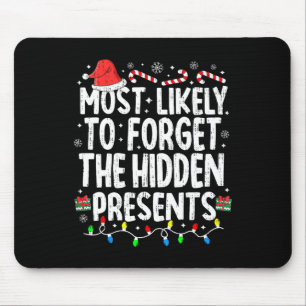 Tapis De Souris Plus susceptible d'oublier les cadeaux cachés de N