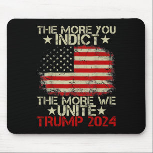 Tapis De Souris Plus Vous Montrez Que Plus Nous Unissons Maga Trum