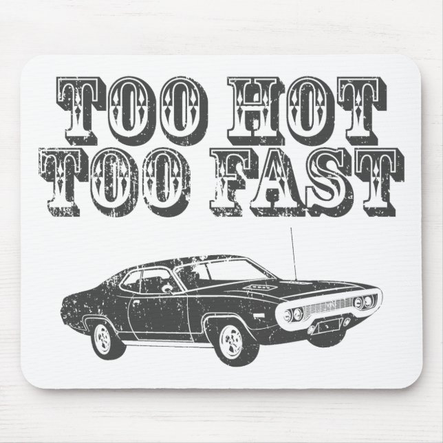 Tapis De Souris Plymouth 1971 Hemi GTX (Devant)