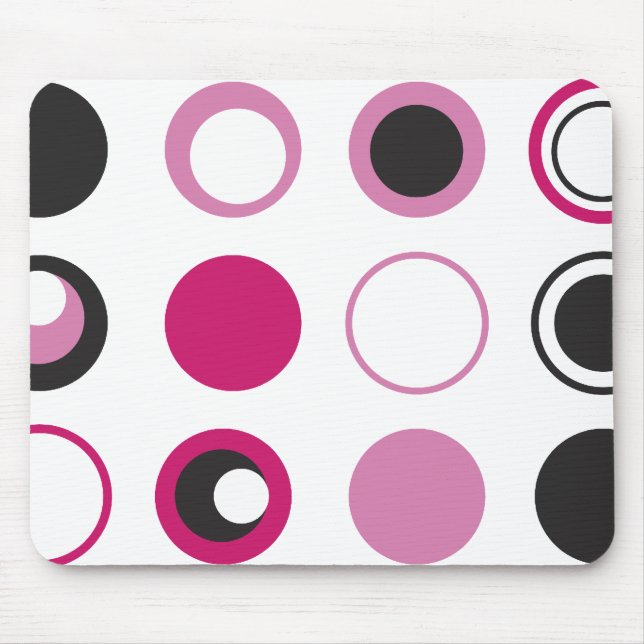 Tapis De Souris Point chic Mousepad (Devant)
