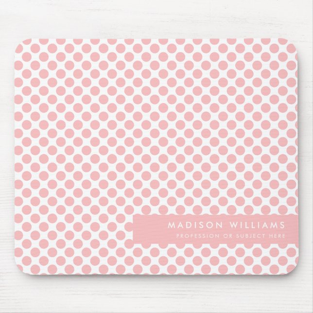 Tapis De Souris Point moderne minimal client (Devant)