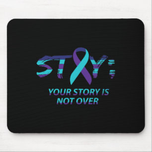Tapis De Souris Point-virgule Suicide Sensibilisation Santé mental