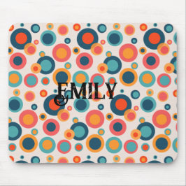 Tapis De Souris Points Abstraits colorés