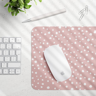 Tapis De Souris Points Dalmatiens Rose, Points Dalmatiens, Impress