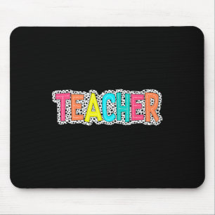 Tapis De Souris Points de dalmatien de professeur Inspirant Retour