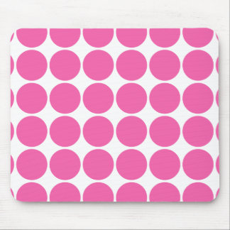 Tapis De Souris Pois de roses indien de conception d'impression de