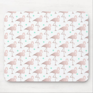 Tapis De Souris pois en bon état de faux de flamants roses